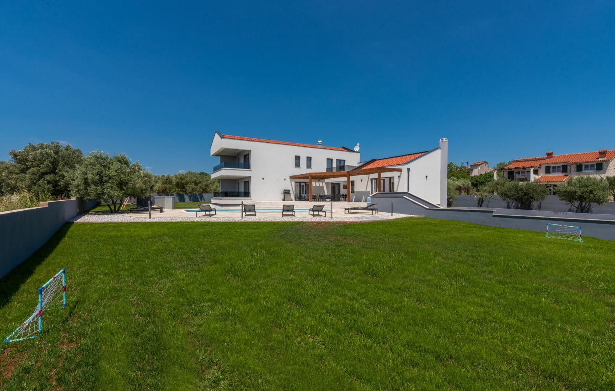 Villa Posidonia Near Pula With Sea View And Surrounded By Olive Trees 卡尼卡 外观 照片