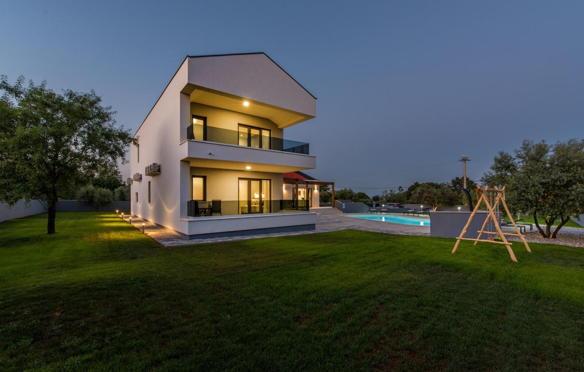 Villa Posidonia Near Pula With Sea View And Surrounded By Olive Trees 卡尼卡 外观 照片