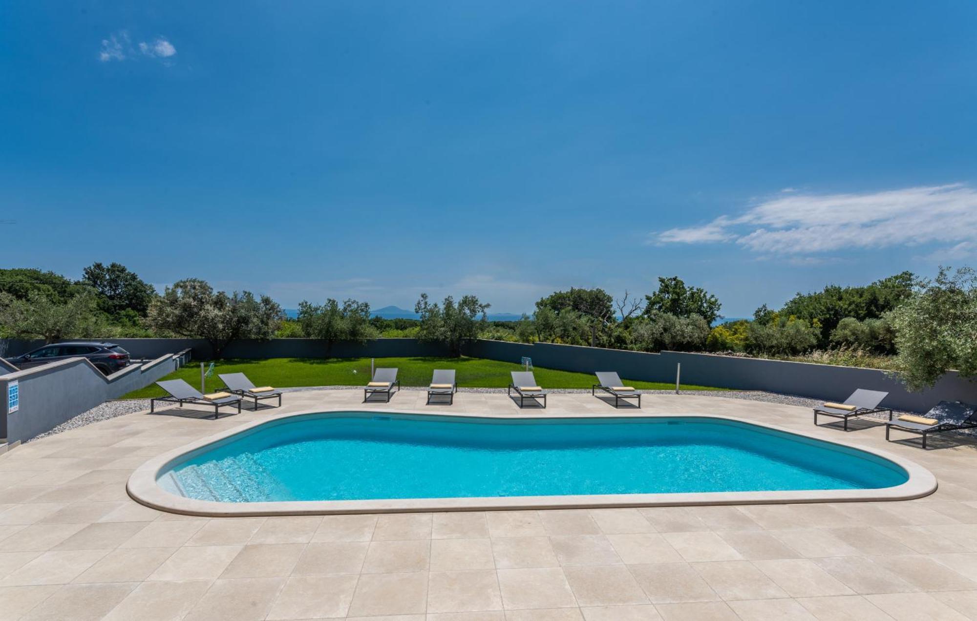 Villa Posidonia Near Pula With Sea View And Surrounded By Olive Trees 卡尼卡 外观 照片
