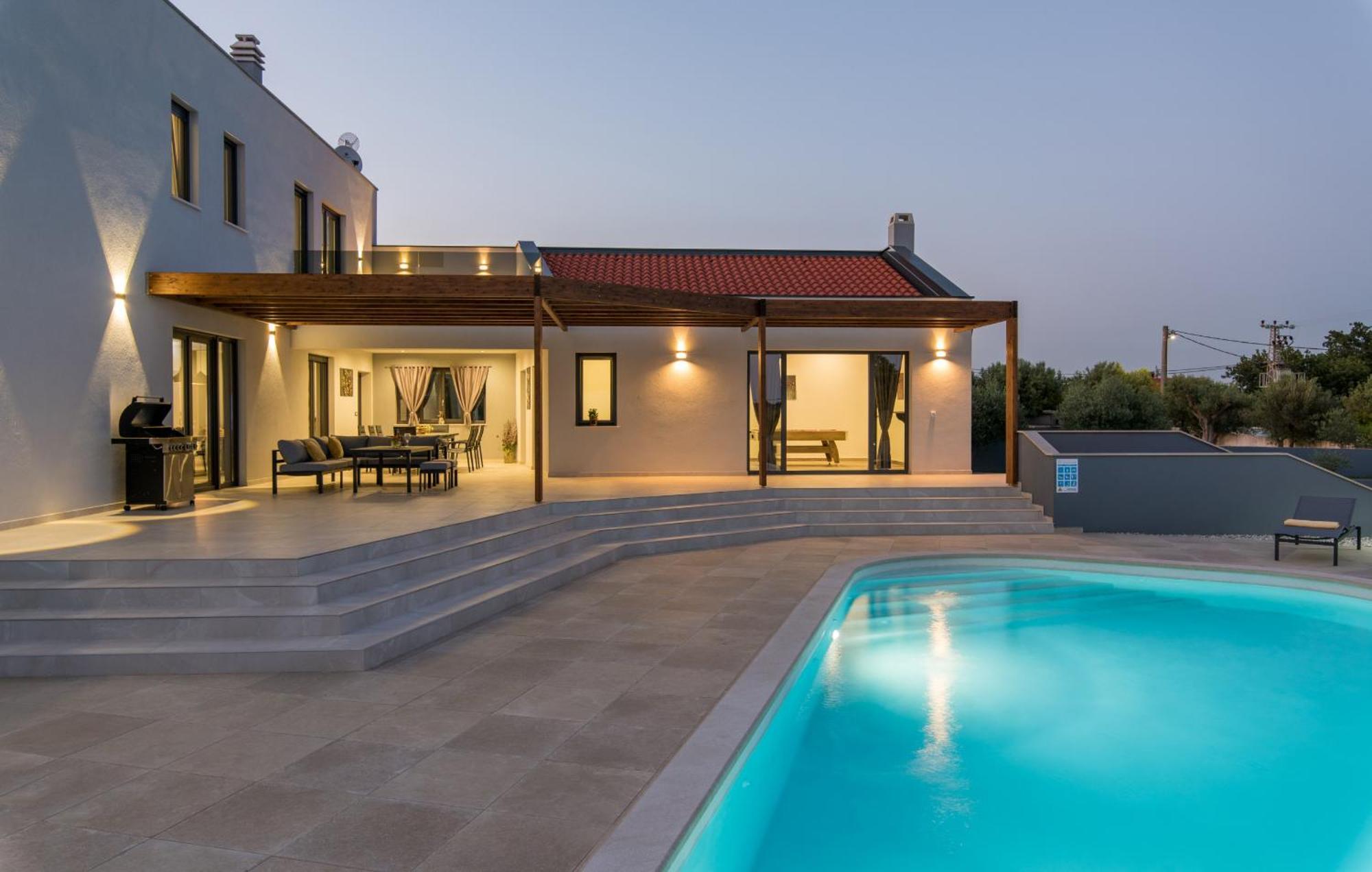 Villa Posidonia Near Pula With Sea View And Surrounded By Olive Trees 卡尼卡 外观 照片