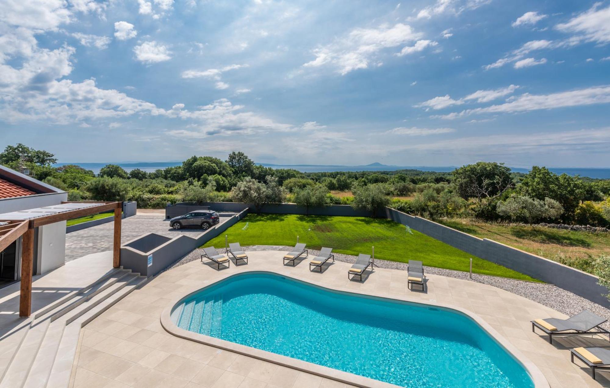 Villa Posidonia Near Pula With Sea View And Surrounded By Olive Trees 卡尼卡 外观 照片